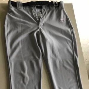 Adidas Grey Pants w/ Belt